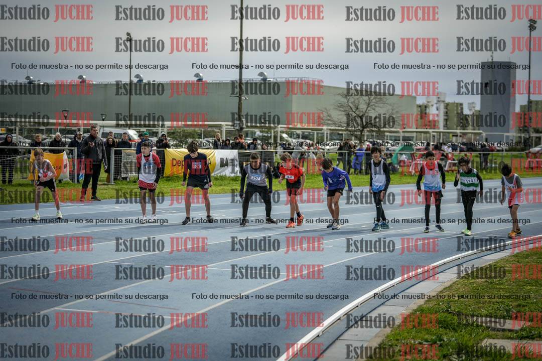 Fotos de los 800 m llanos de varones - U14