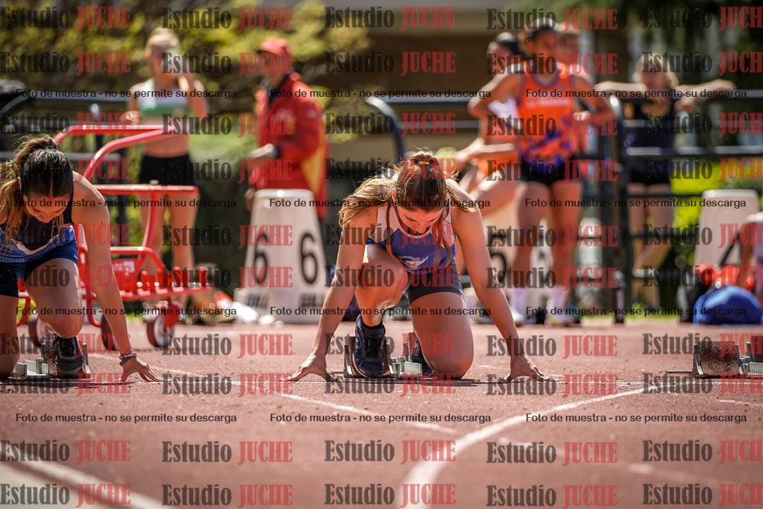 Fotos de los 100 m llanos de mujeres