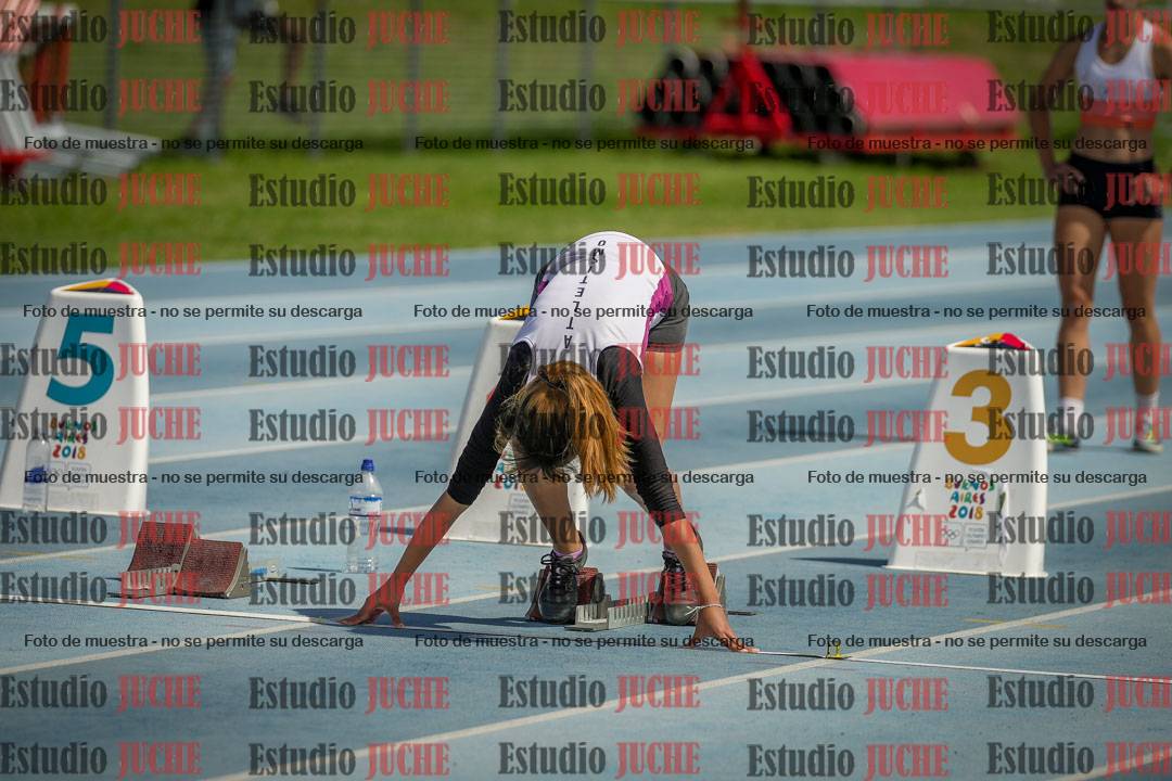 Fotos de los 60 m con vallas de mujeres