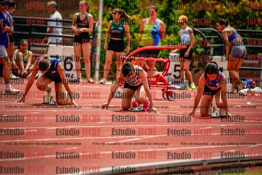 Fotos de los 100 m llanos de mujeres