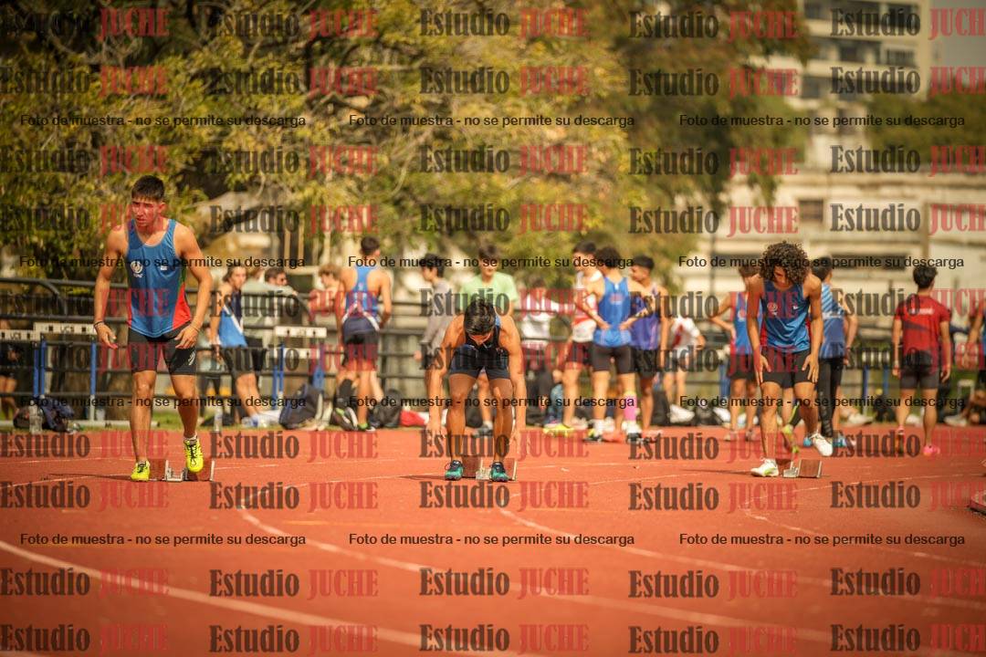 Fotos de los 200 m llanos de varones