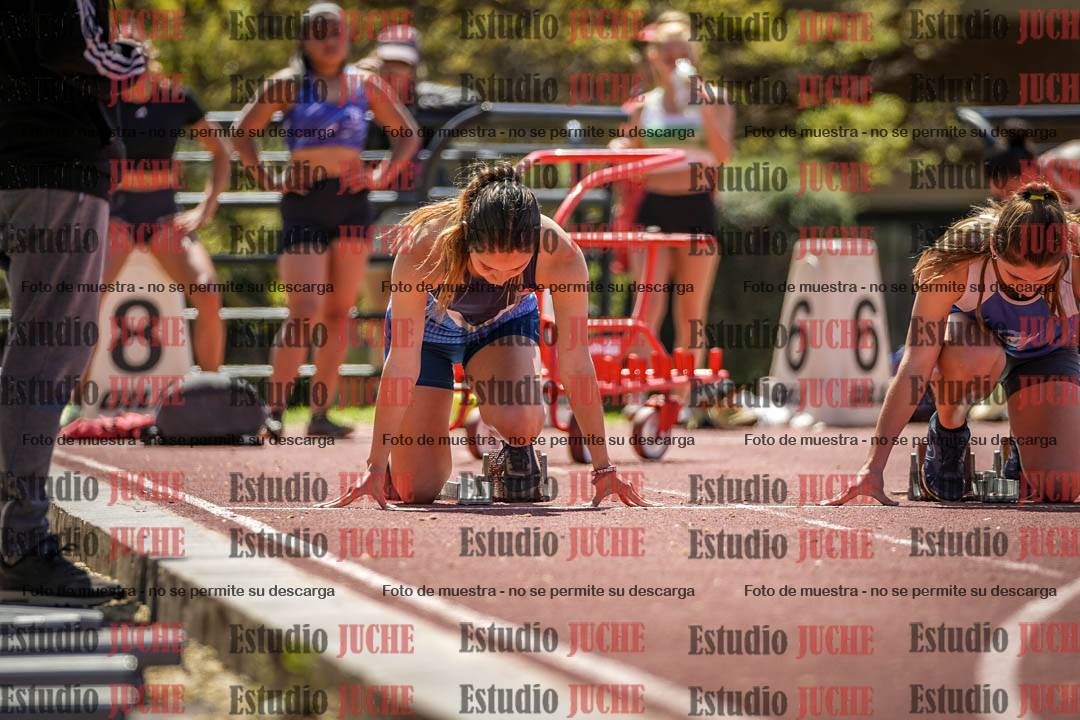 Fotos de los 100 m llanos de mujeres