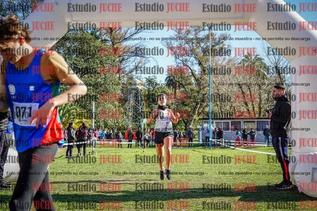 Fotos de la llegada del cross de 3000 m
