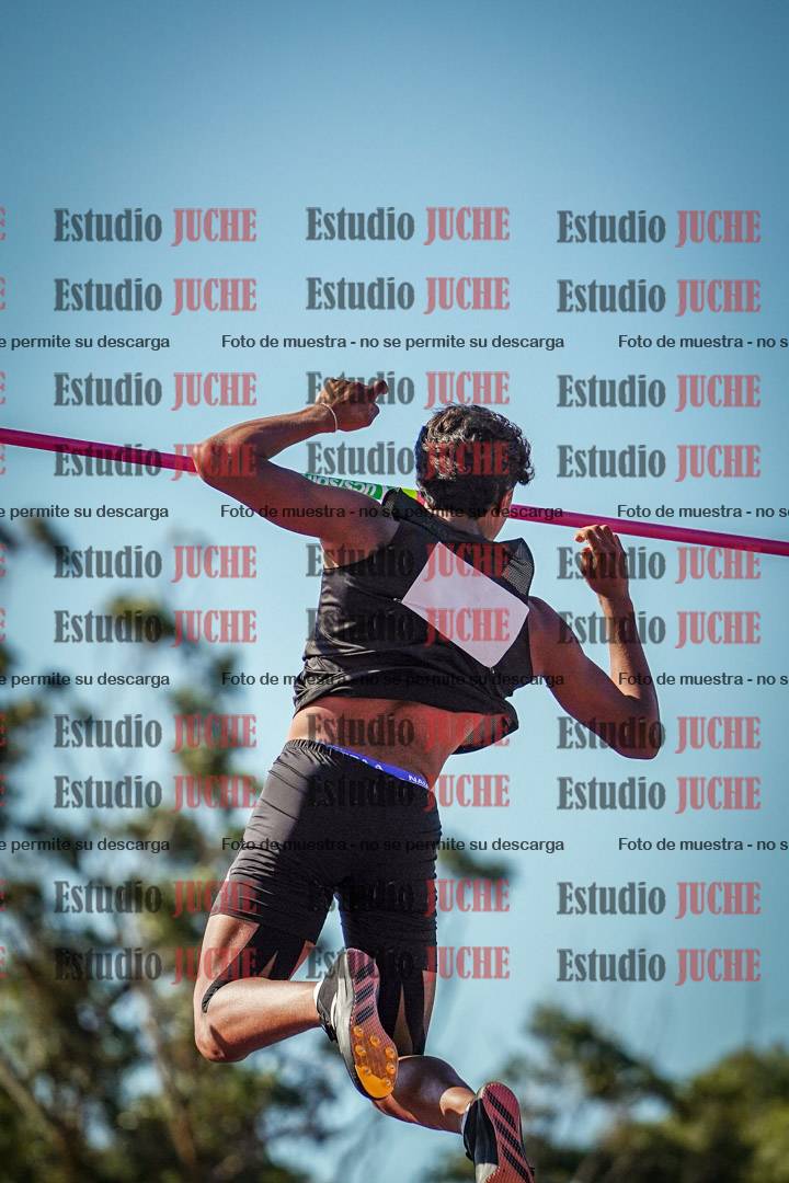 Fotos del salto con garrocha de varones - FINAL