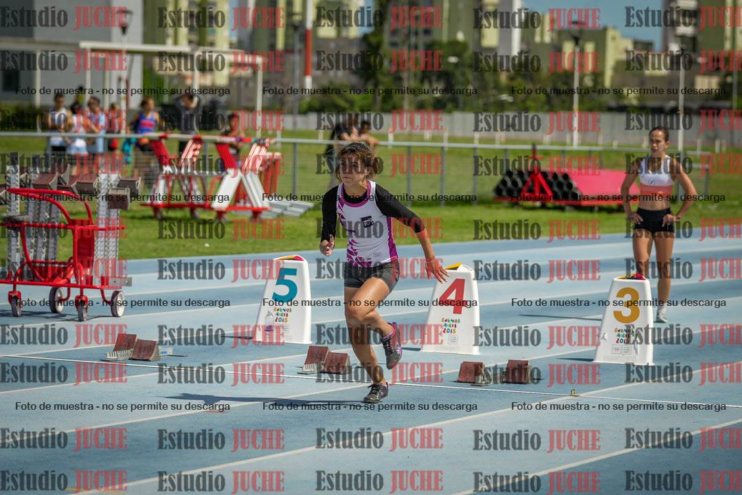 Fotos de los 60 m con vallas de mujeres