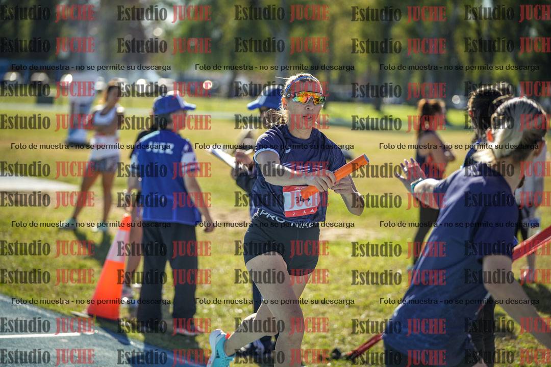 Fotos durante los relevos