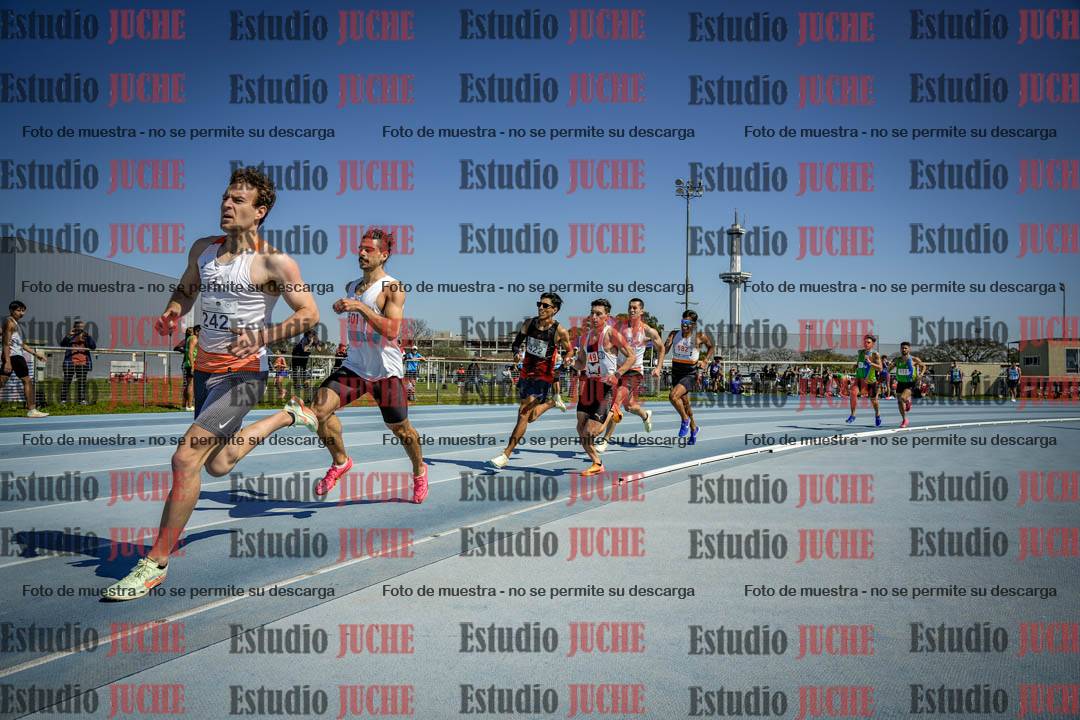 Fotos de los 800 m llanos de varones