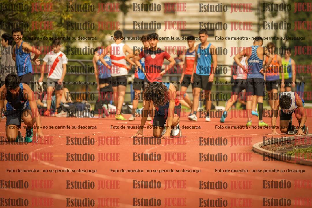 Fotos de los 200 m llanos de varones