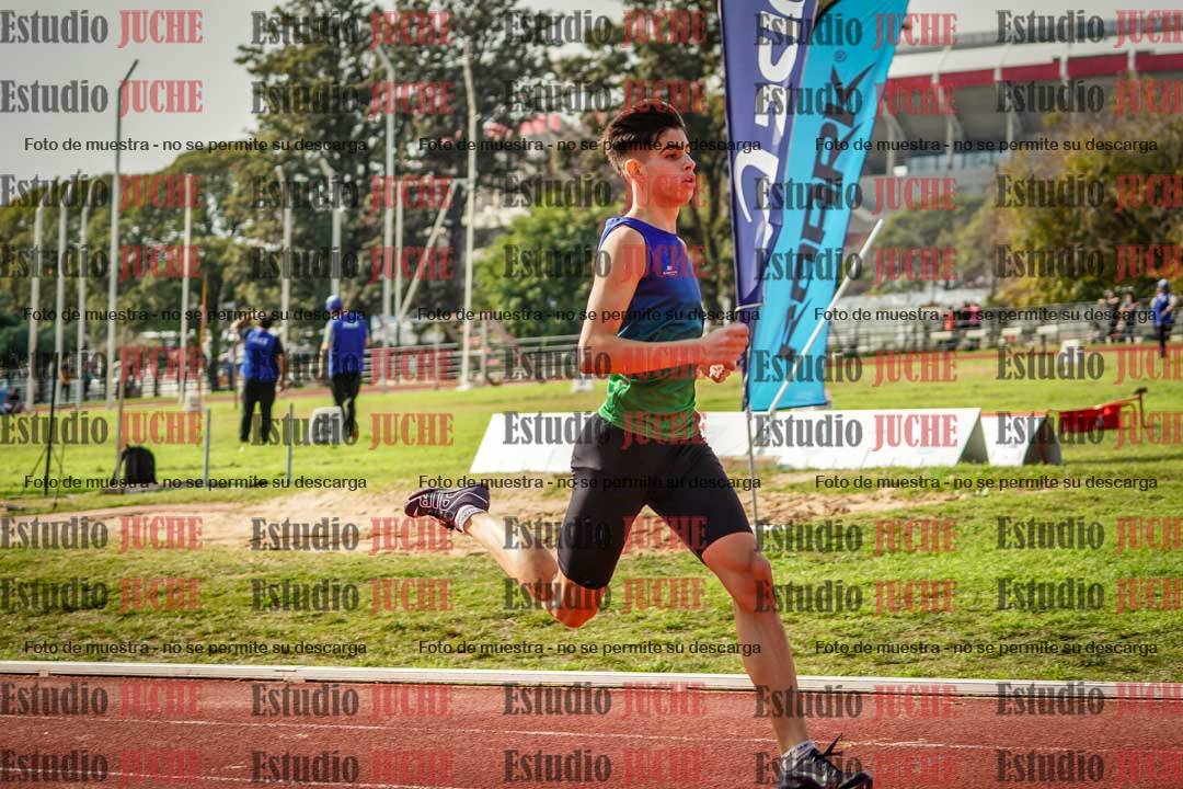 Fotos de los 400 m llanos de varones