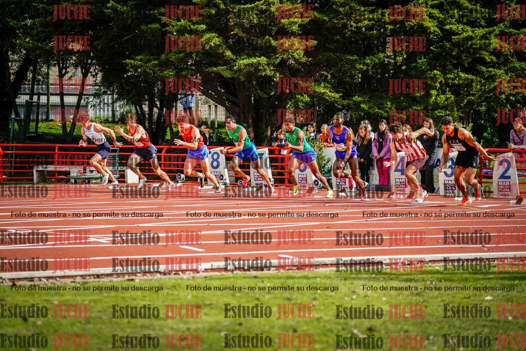 Fotos de los 110 m con vallas de varones - FINAL