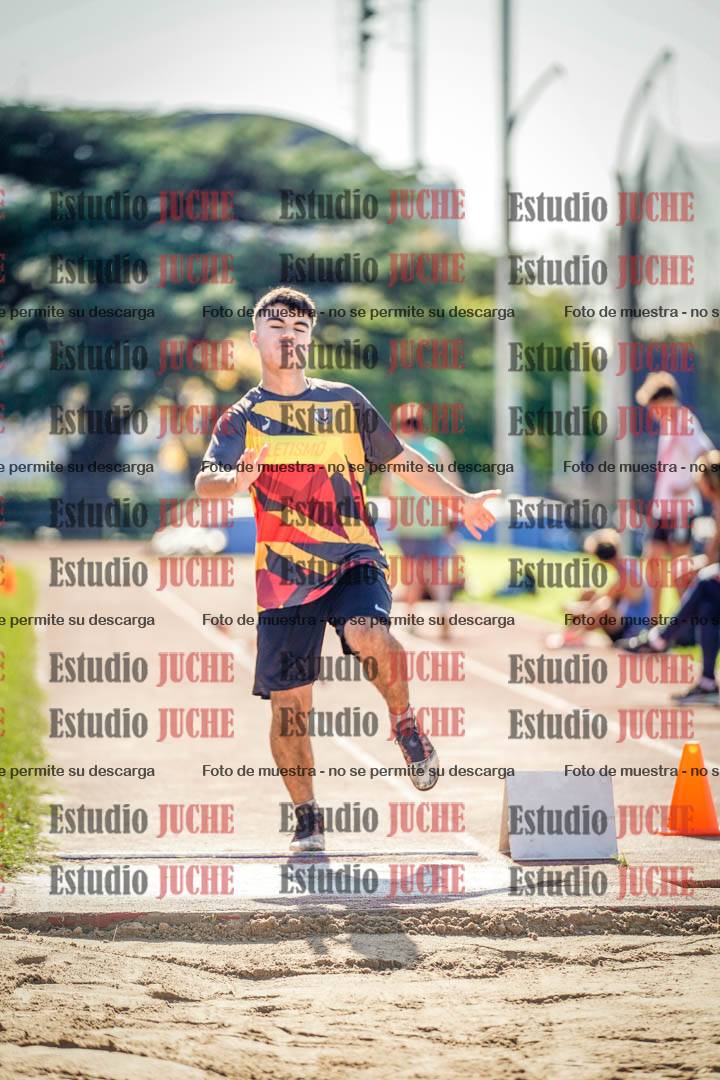 Fotos del salto en largo de varones