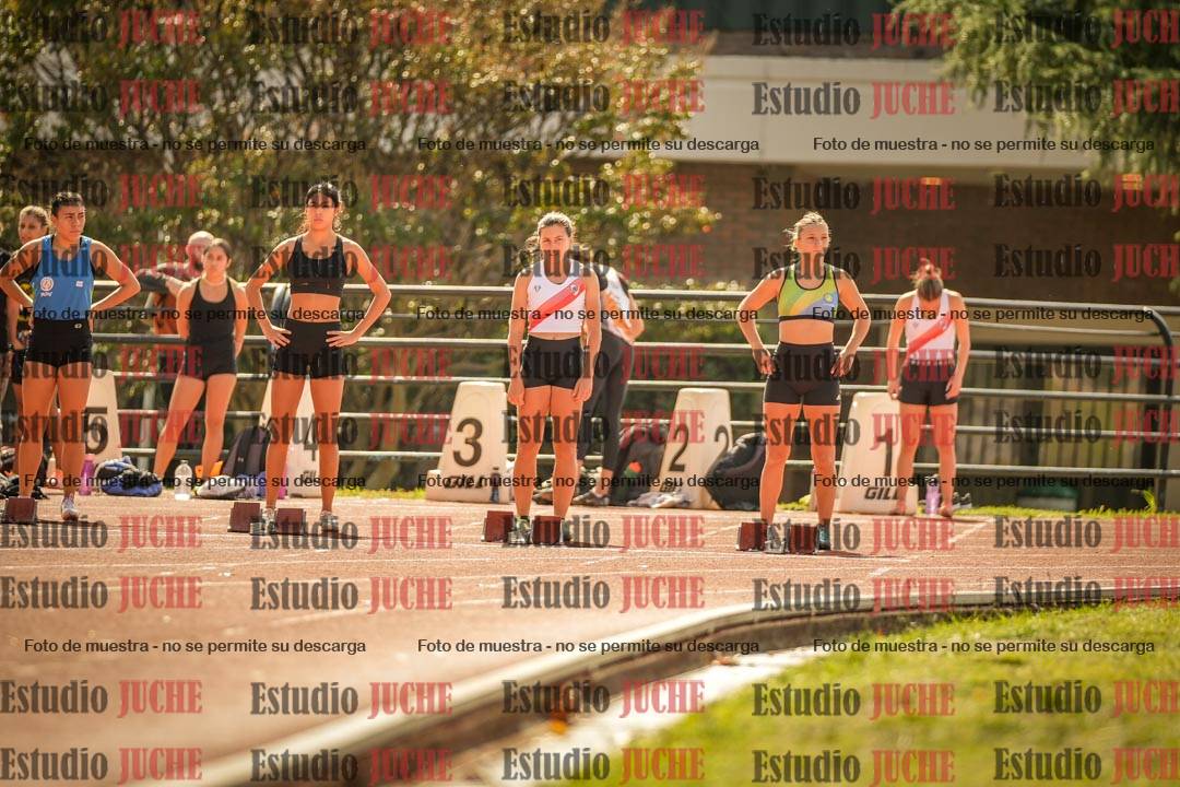 Fotos de los 100 m llanos de mujeres