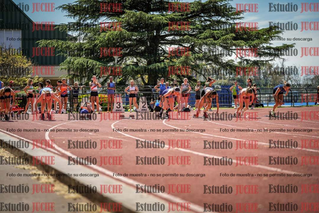 Fotos de los 100 m llanos de mujeres