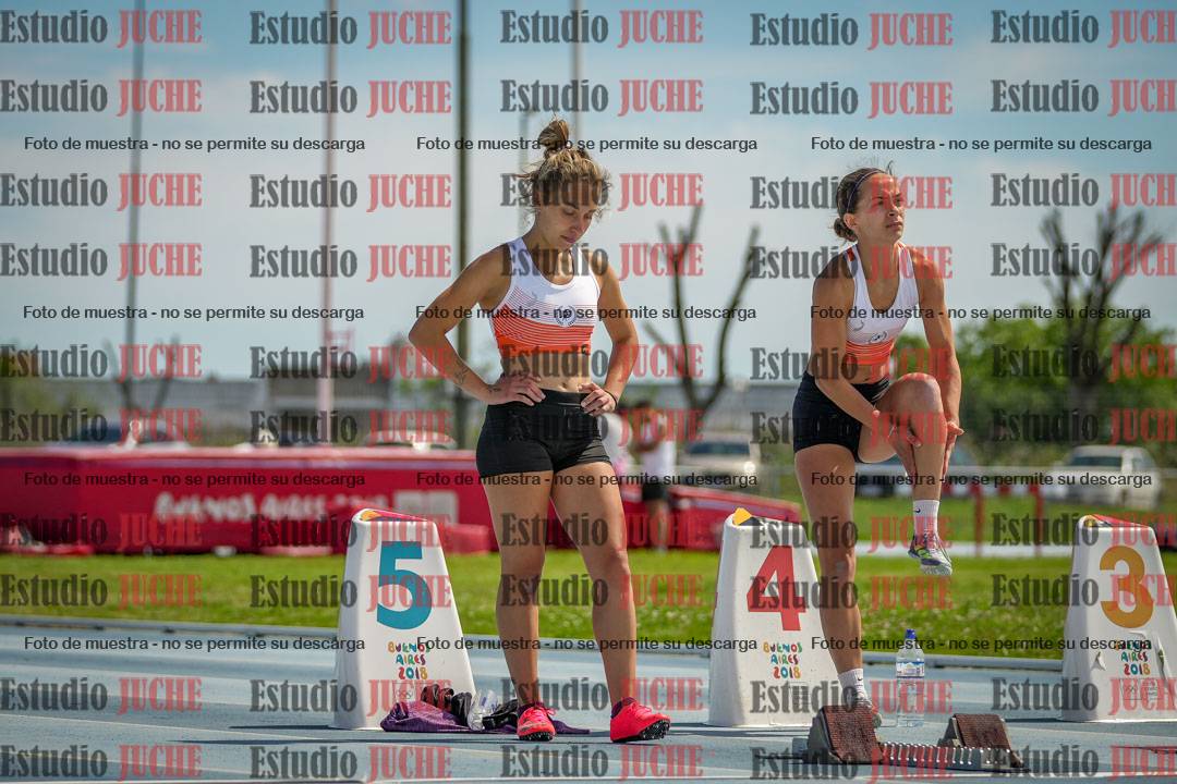 Fotos de los 60 m con vallas de mujeres