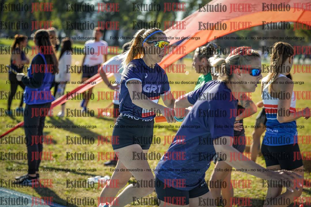 Fotos durante los relevos