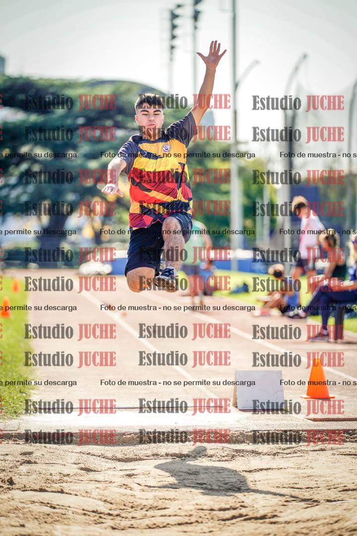 Fotos del salto en largo de varones