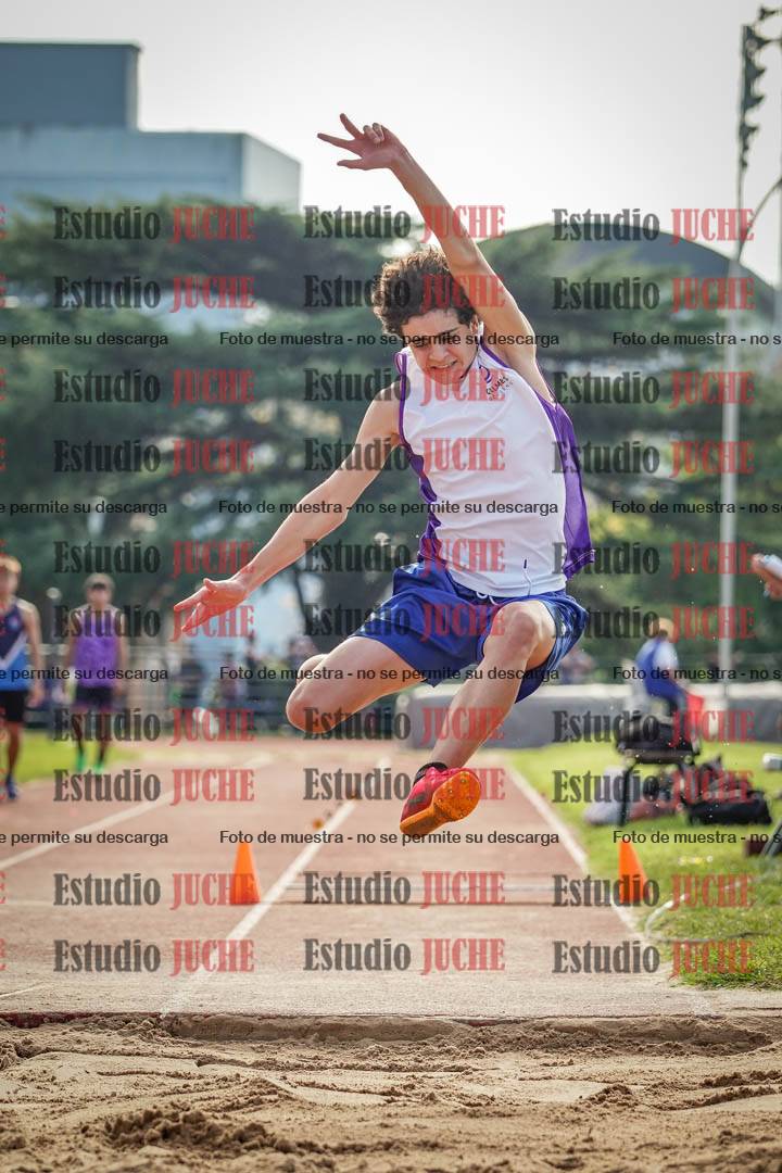 Fotos del salto triple de varones