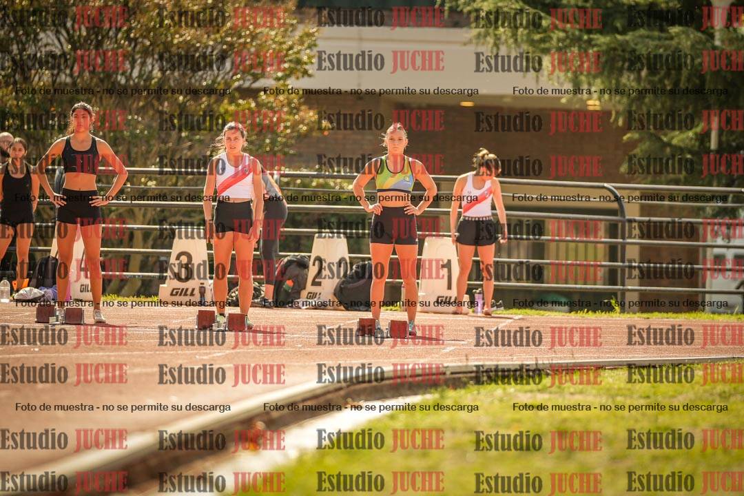Fotos de los 100 m llanos de mujeres
