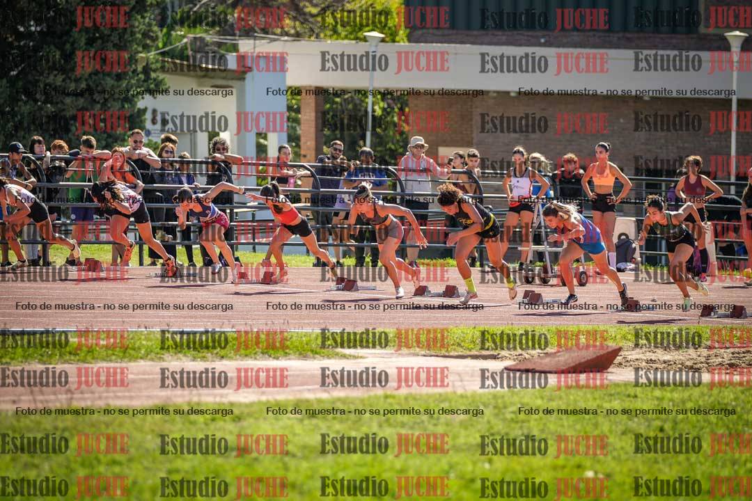 Fotos de los 100 m llanos de mujeres