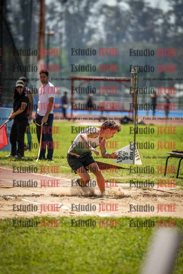 Fotos del salto triple de varones