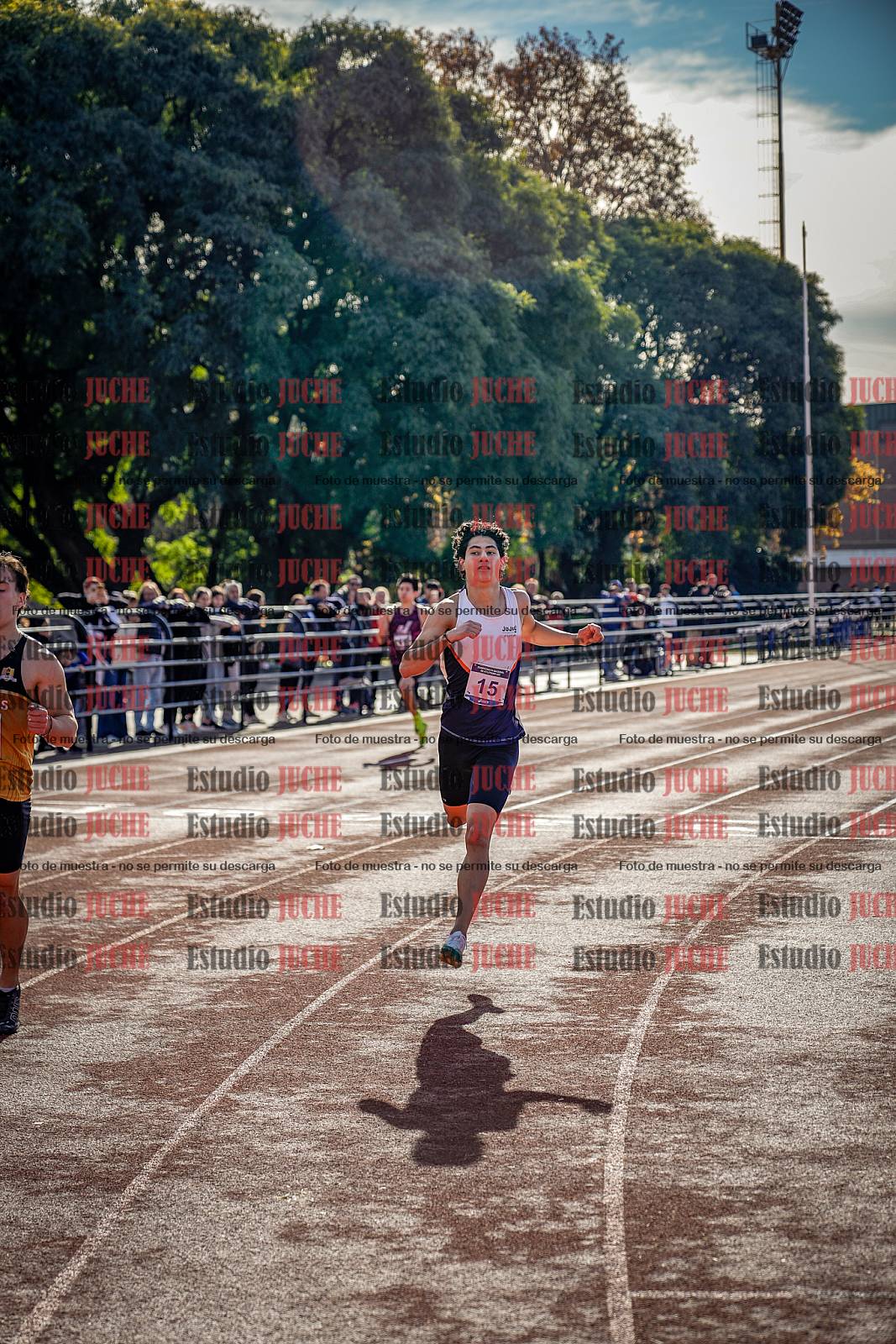 Fotos de los 200 m de varones