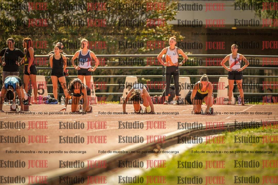 Fotos de los 100 m llanos de mujeres