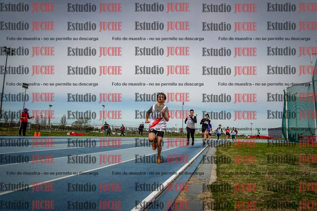 Fotos de los 800 m llanos de varones - U14