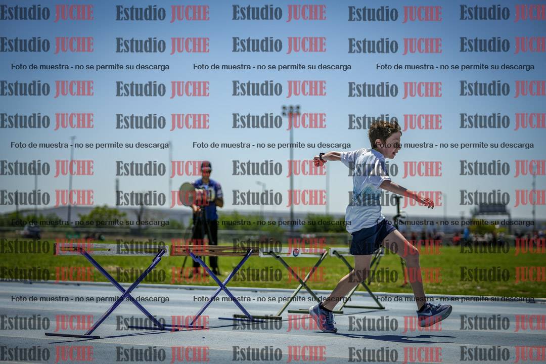 Fotos de los 60 m con vallas de varones