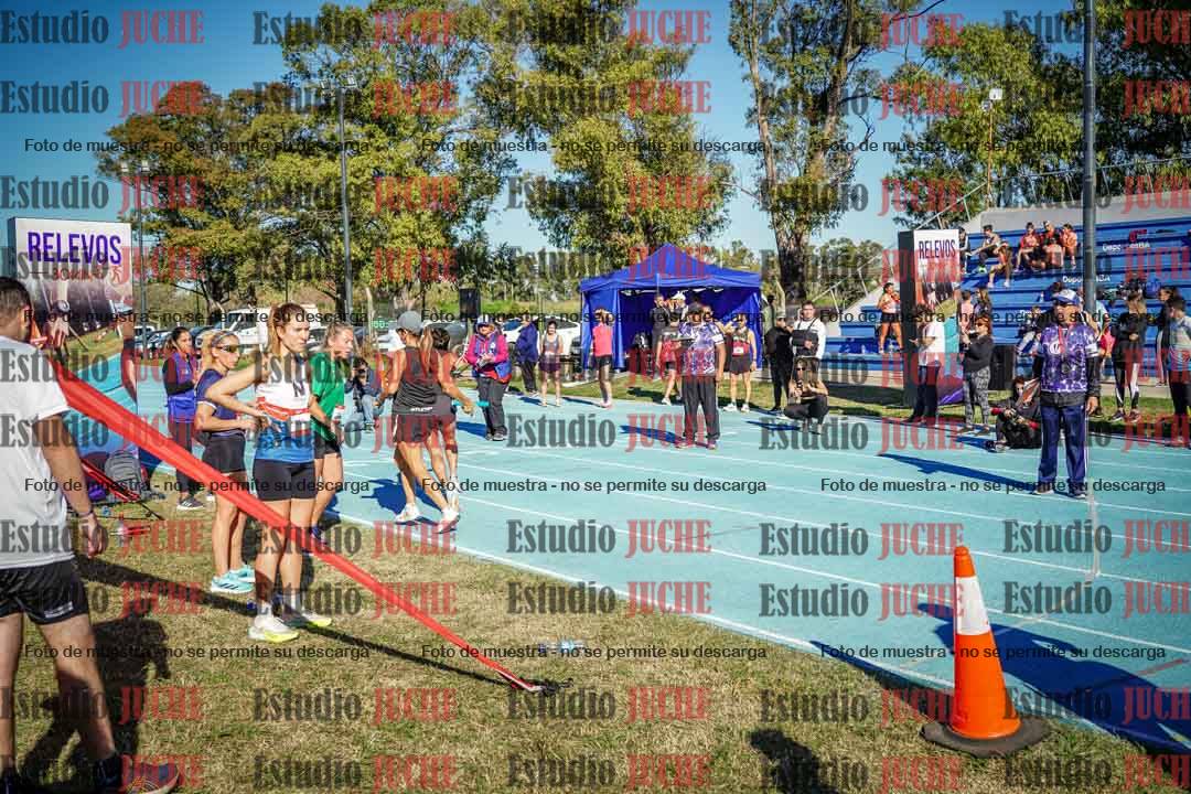 Fotos durante los relevos