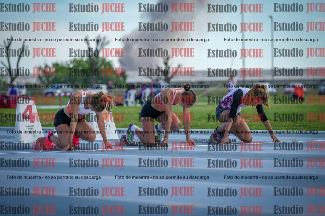 Fotos de los 60 m con vallas de mujeres
