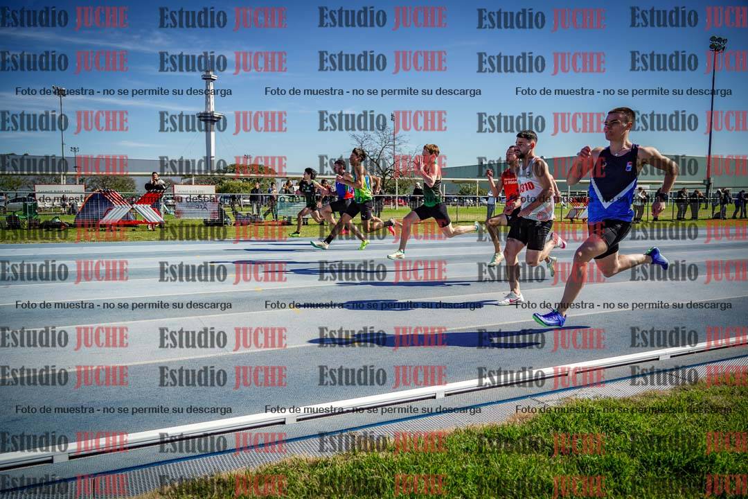 Fotos de los 100 m llanos de varones