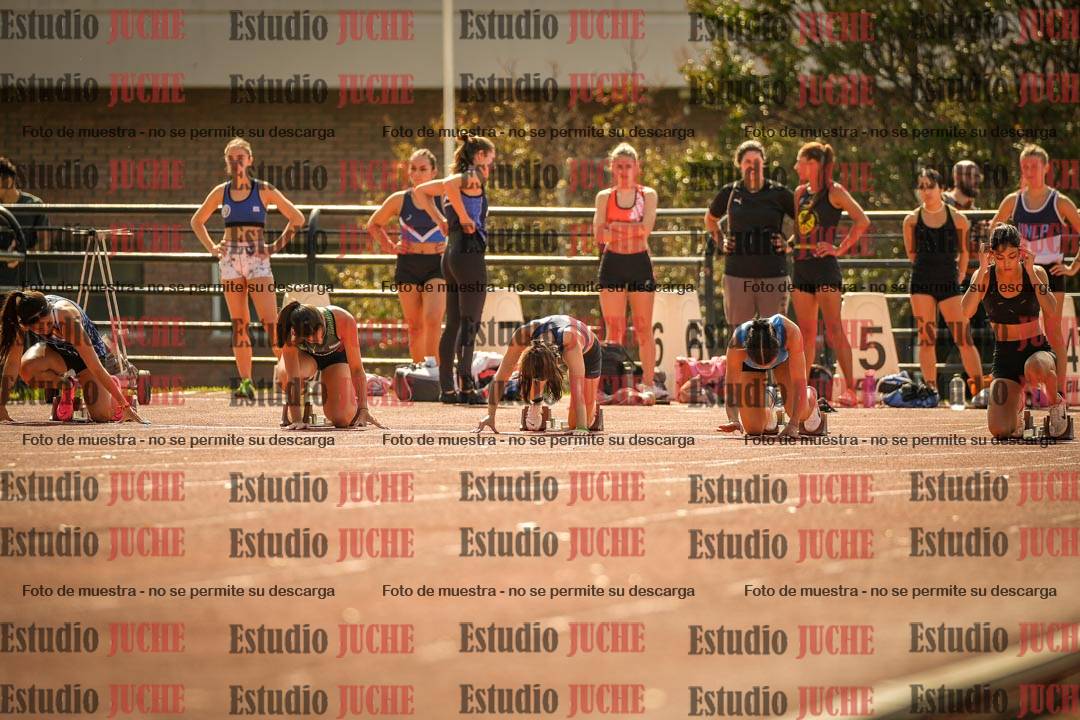 Fotos de los 100 m llanos de mujeres