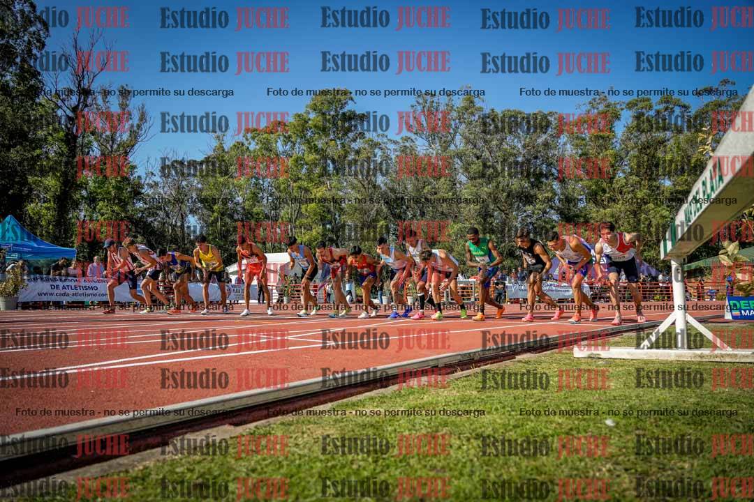 Fotos de los 1500 m llanos de varones
