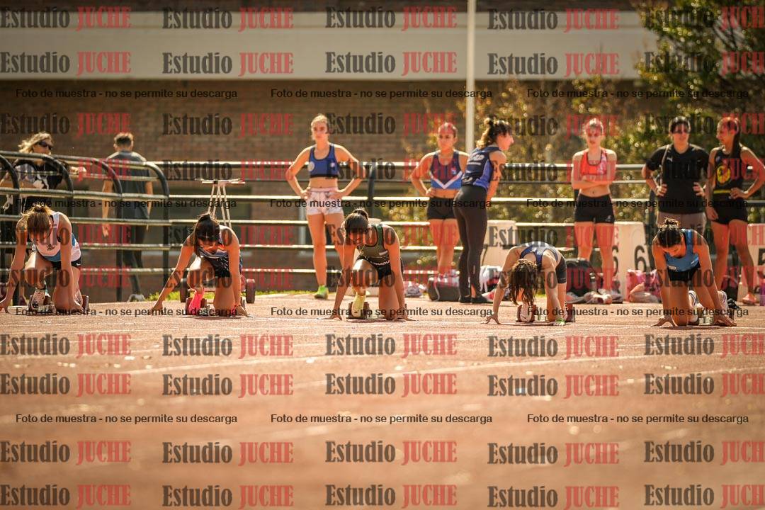 Fotos de los 100 m llanos de mujeres
