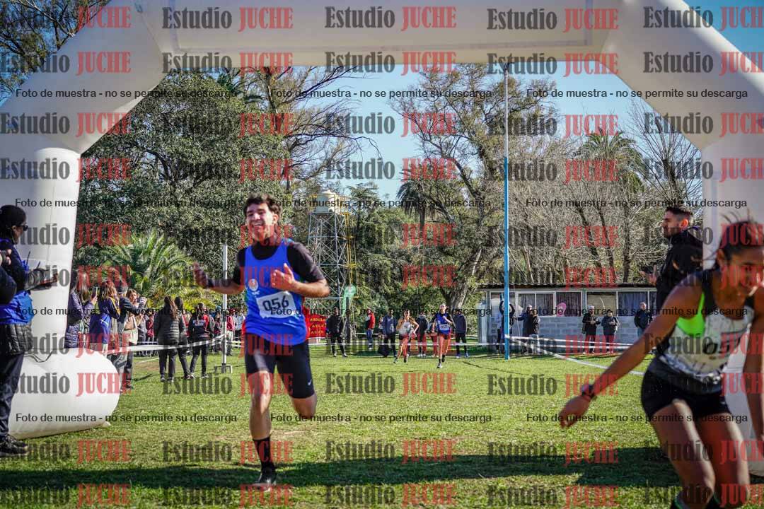 Fotos de la llegada del cross de 3000 m