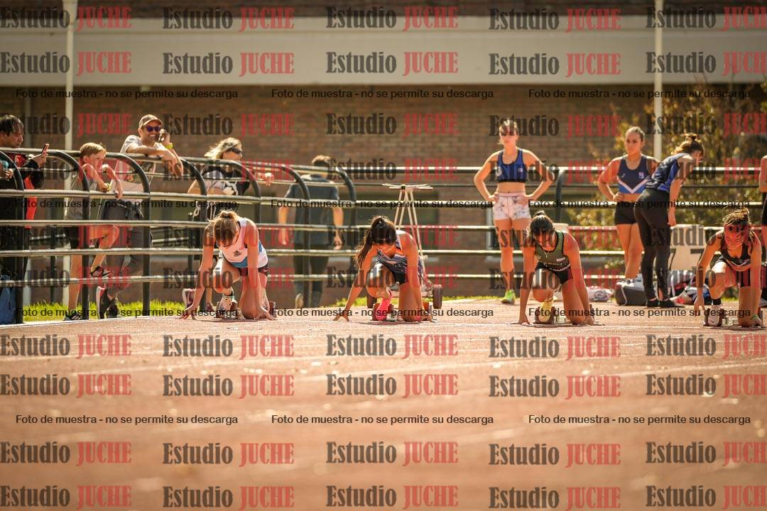 Fotos de los 100 m llanos de mujeres