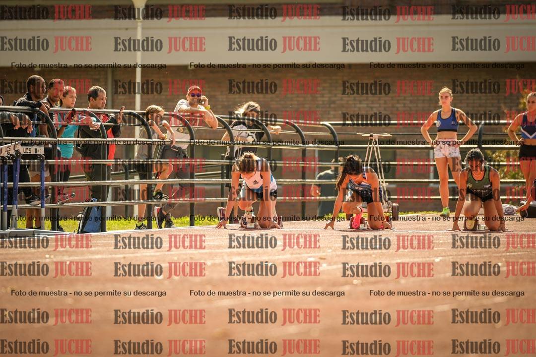 Fotos de los 100 m llanos de mujeres