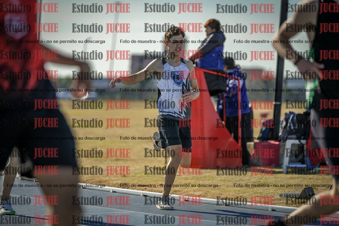 Fotos de los 400 m llanos de varones