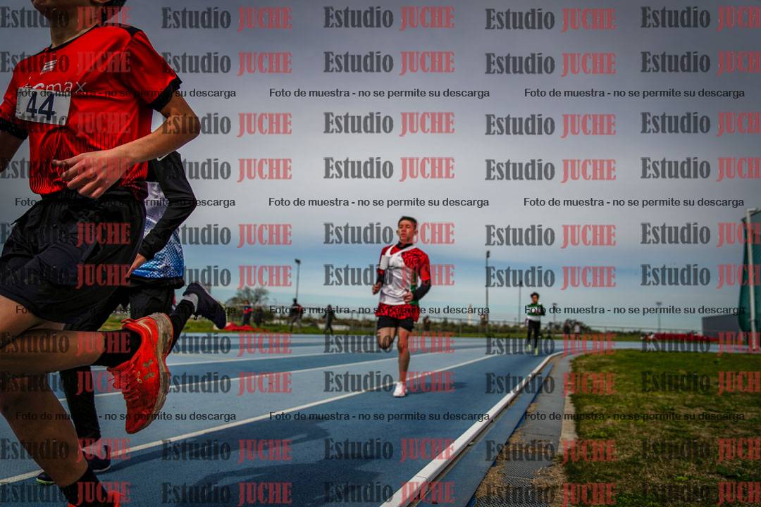 Fotos de los 800 m llanos de varones - U14