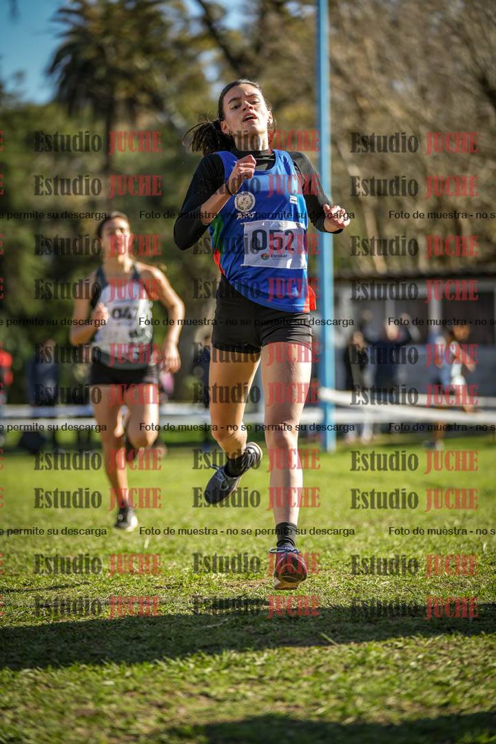 Fotos de la llegada del cross de 3000 m