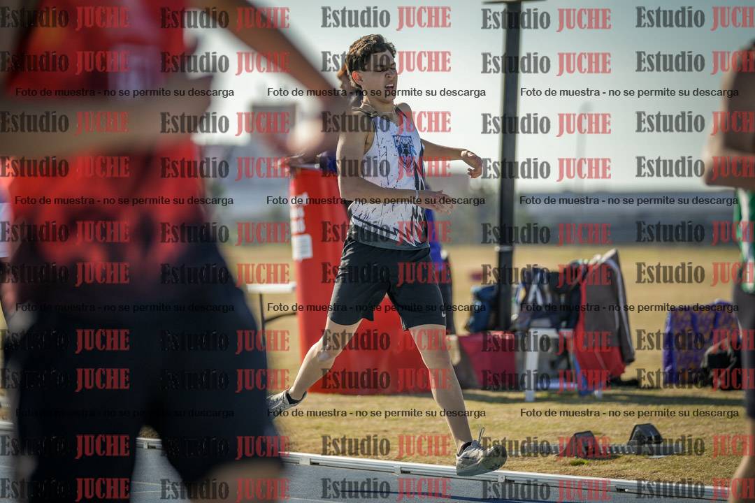 Fotos de los 400 m llanos de varones