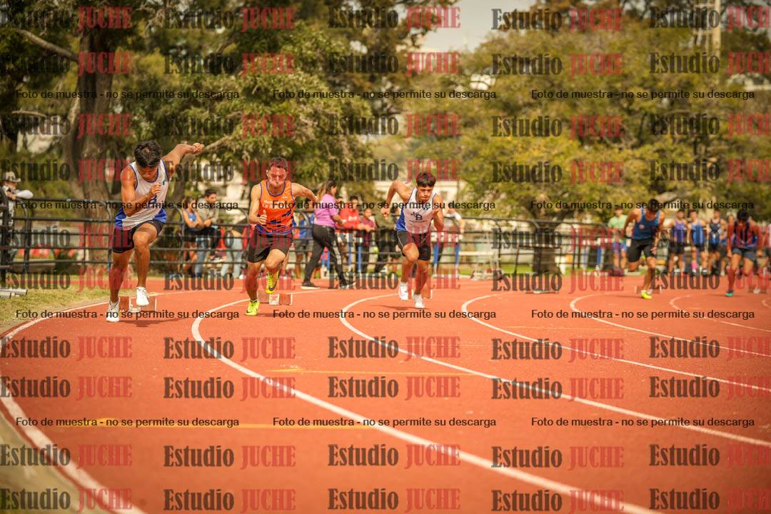 Fotos de los 200 m llanos de varones