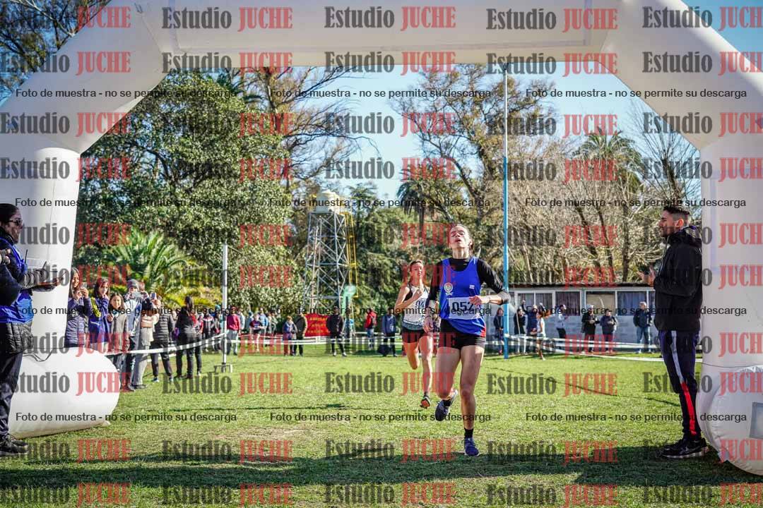 Fotos de la llegada del cross de 3000 m