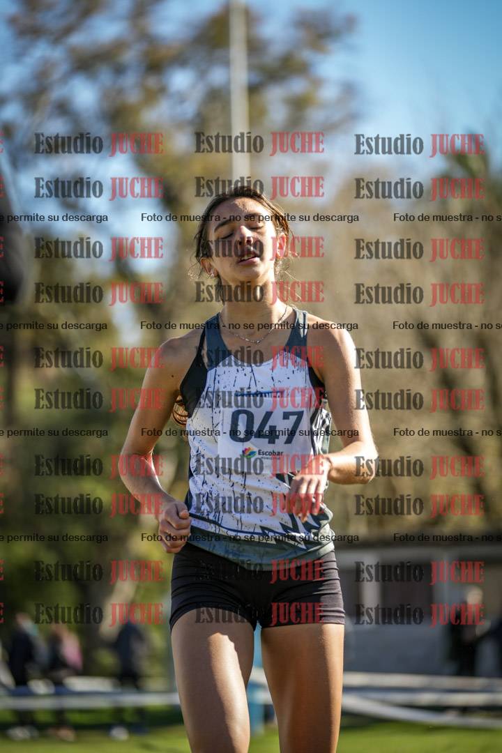 Fotos de la llegada del cross de 3000 m