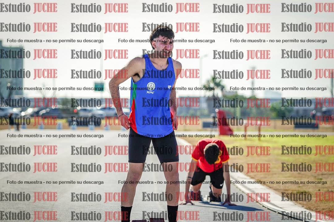 Fotos de los 400 m llanos de varones