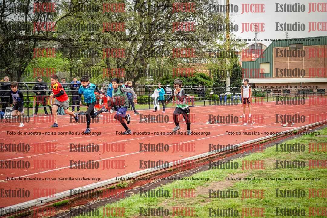 Fotos de los 50 m llanos de varones