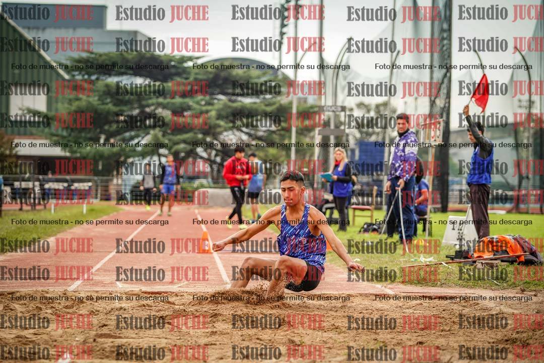 Fotos del salto triple de varones
