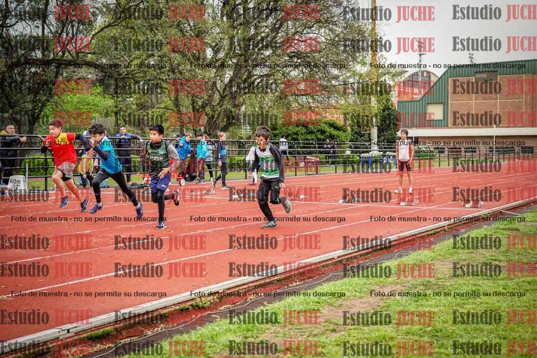 Fotos de los 50 m llanos de varones