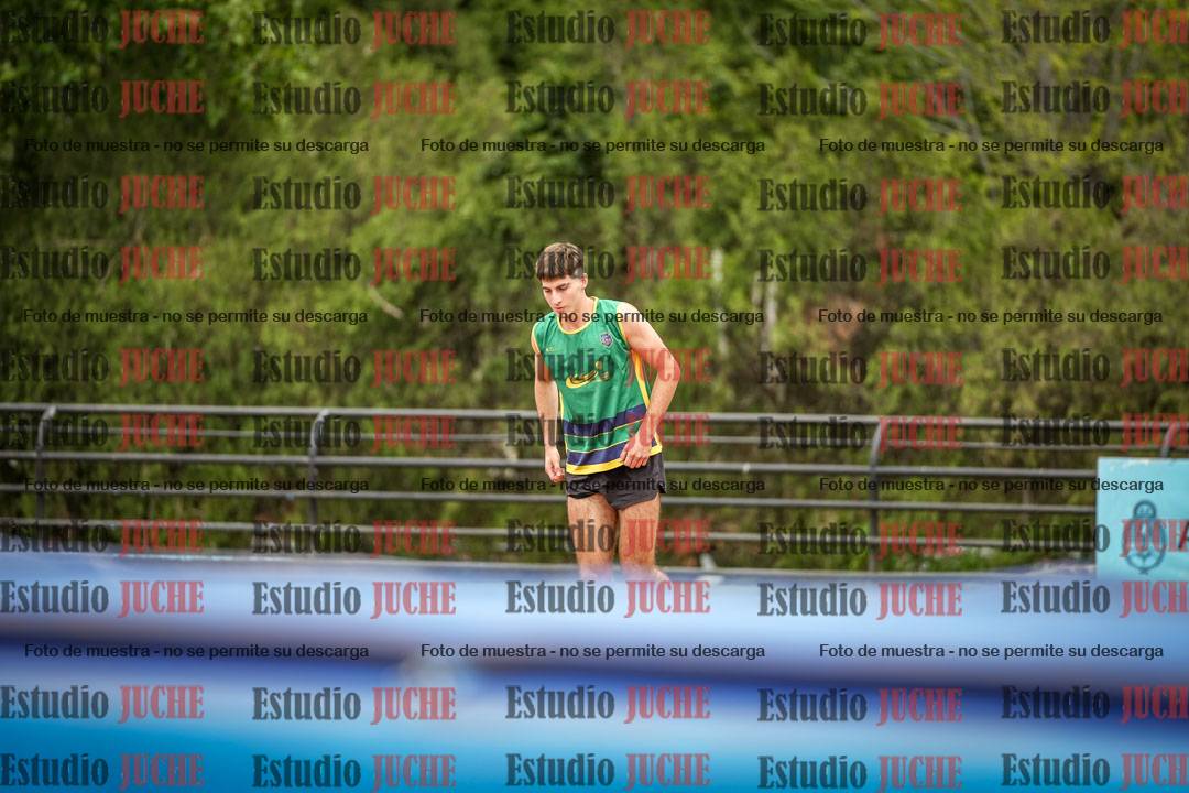 Fotos del salto en alto de varones