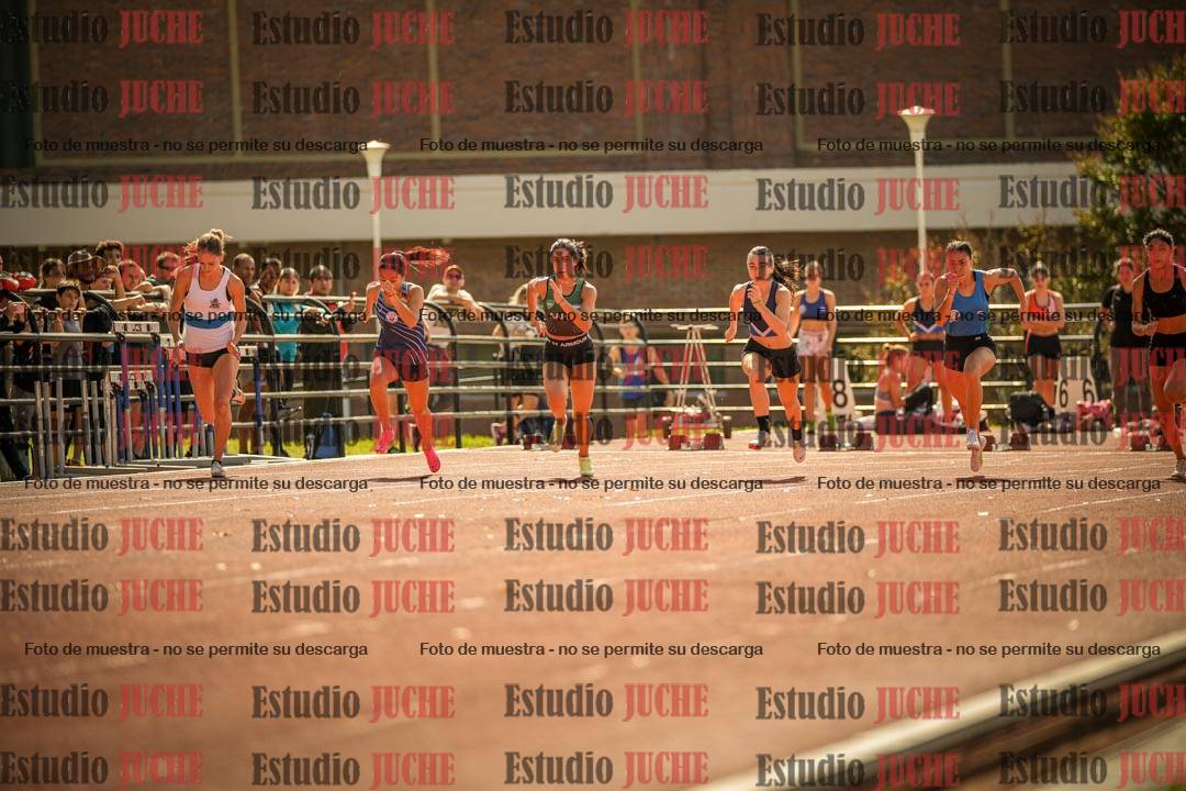 Fotos de los 100 m llanos de mujeres